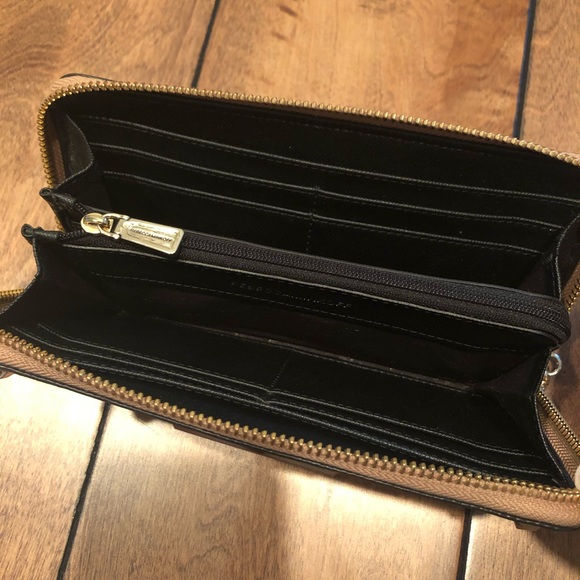 Rebecca Minkoff Dot Print Zip Wallet - Picture 3 of 8